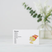 Carte De Visite sac de chips (Debout devant)