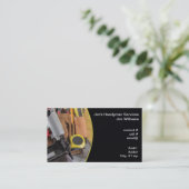 Carte De Visite Sac d'outillage de bricoleur (Debout devant)