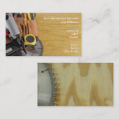 Carte De Visite Sac d'outillage de bricoleur (Devant / Derrière)