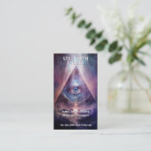 Carte De Visite Sacred Axis | Third Eye Design (Debout devant)