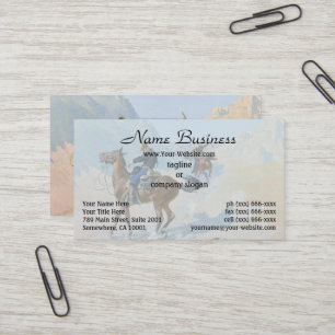 Carte De Visite Sacrifice Militaire de Frederic Remington (L'Embus