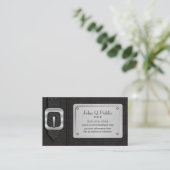Carte De Visite Saddlebag noir (Debout devant)