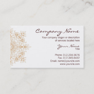 Carte De Visite Saffron