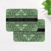 CARTE DE VISITE SAGE CABLE KNIT 3.5x2.5 (Bureau)