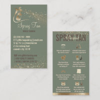 Sage Glitz Instructions de post-soins Spray Tannin