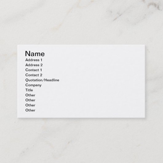 Carte De Visite Sagesse (Devant)