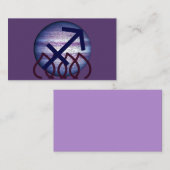 Carte De Visite Sagittarius (Devant / Derrière)