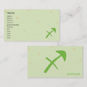 Carte De Visite Sagittaurus - affaires (Devant / Derrière)