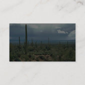 Carte De Visite Saguaro Cactus (Dos)