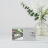 Carte De Visite Saigneuse à sucre dormant dans la couverture (Debout devant)