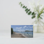 Carte De Visite Sailboat in the Distance at St. Thomas (Debout devant)