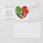 Carte De Visite Sain (Devant / Derrière)