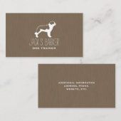 Carte De Visite Saint Bernard (Devant / Derrière)