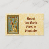 Carte De Visite Saint-Cécile néo-gothique de Rome (BNG 02) (Dos)