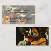Carte De Visite Saint Cecilia et l'ange par Carlo Saraceni (Devant / Derrière)