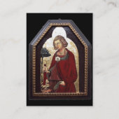 Carte De Visite SAINT GALGANO, noir, perle blanche (Dos)