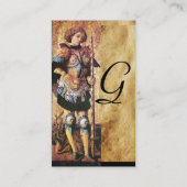 CARTE DE VISITE SAINT GEORGE ET DRAGON (Dos)