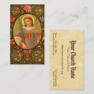 Carte De Visite Saint Laurent de Rome (PM 04) Fond saigné