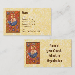 Carte De Visite Saint Louis IX le Roi (PM 05) Standard
