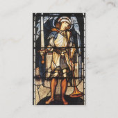 Carte De Visite Saint Michael (vitrail) par Burne Jones (Dos)