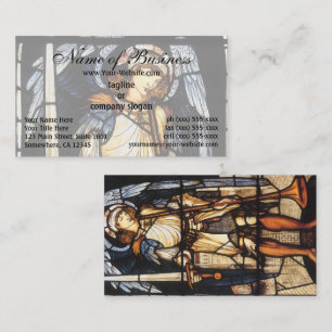 Carte De Visite Saint Michael (vitrail) par Burne Jones