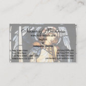Carte De Visite Saint Michael (vitrail) par Burne Jones (Devant)