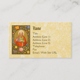 Carte De Visite Saint Paul l'Apôtre (PM 06) Standard
