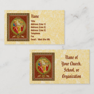 Carte De Visite Sainte Cécile de Rome (SNV 36, Style 1)