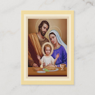 Carte De Visite Sainte Famille
