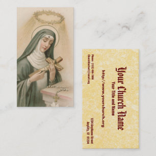 Carte De Visite Sainte-Rita de Cascia (M 015)