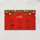 Carte De Visite Saison de Noël d'entreprise moderne (Devant)