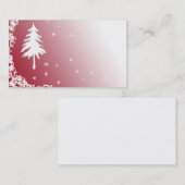 Carte De Visite Saison des vacances (Devant / Derrière)