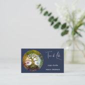 Carte De Visite Saisons | Arbre de vie (Debout devant)