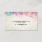 Carte De Visite Sakura Tree - Feuillage coloré (Dos)