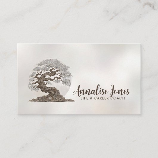 Carte De Visite Sakura Tree - Pearl Blossom (Devant)