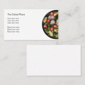 Carte De Visite Salad Restaurant Business Cfard (Devant / Derrière)