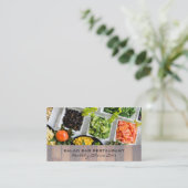 Carte De Visite Salade Bar | Culinaire (Debout devant)