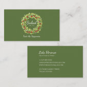 Carte De Visite Salade Bliss (Devant / Derrière)