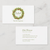 Carte De Visite Salade Bliss (Devant / Derrière)