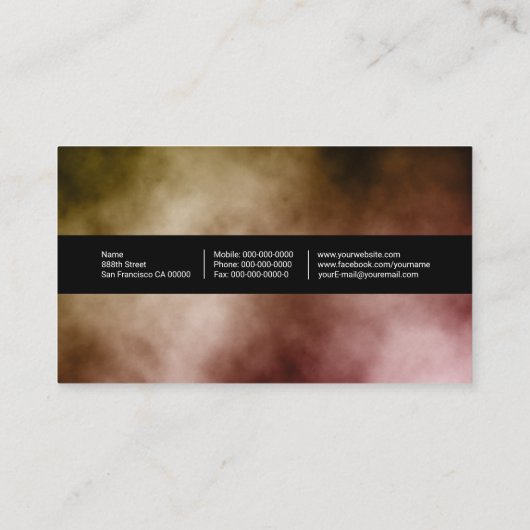 Carte De Visite sale (Dos)