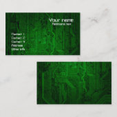 carte de visite sale de conception (Devant / Derrière)