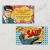 Carte De Visite Salesman (Devant / Derrière)