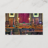 Carte De Visite Salle d'audience (Dos)