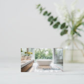 Carte De Visite Salle de bain moderne élégant Améliorations (Debout devant)