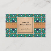 Carte De Visite Salle de bain turquoise Cuisine Plancher Carreaux (Devant)