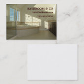Carte De Visite salle de bains principale (Devant / Derrière)