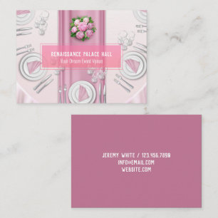 Carte De Visite Salle de banquets Restauration