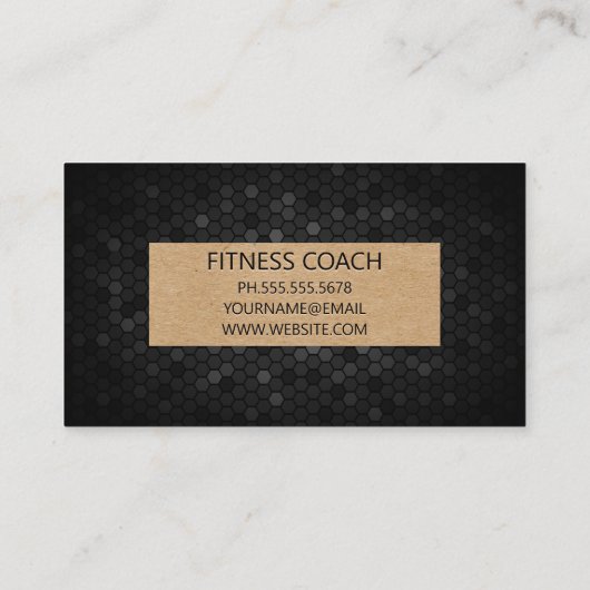 Carte De Visite Salle De Fitness | Exercice (Dos)
