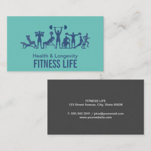 Carte De Visite Salle De Fitness   Formation pratique