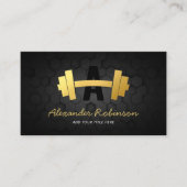 Carte De Visite Salle de fitness moderne (Devant)